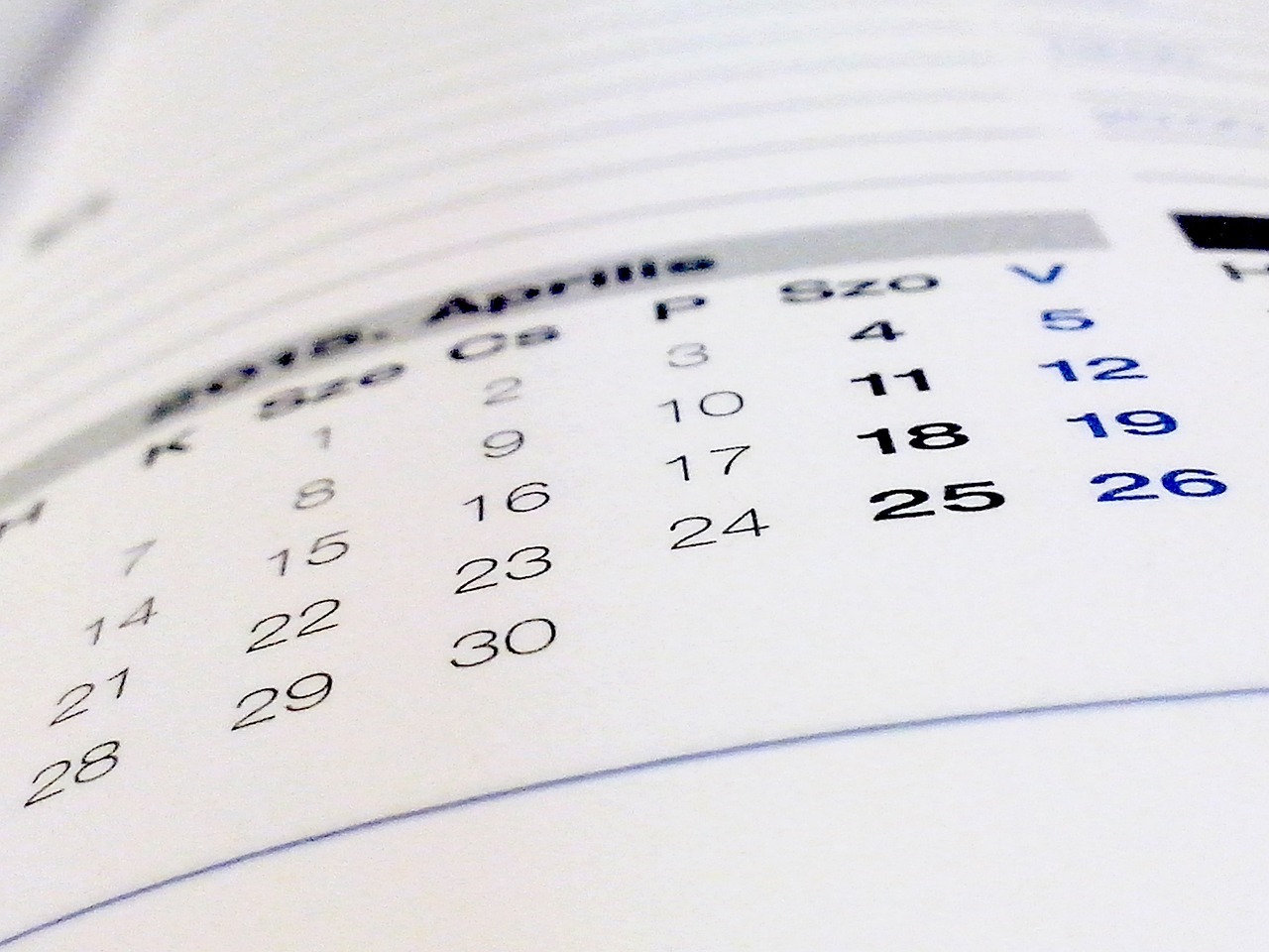 book-1750740_1280 SEO Calendar